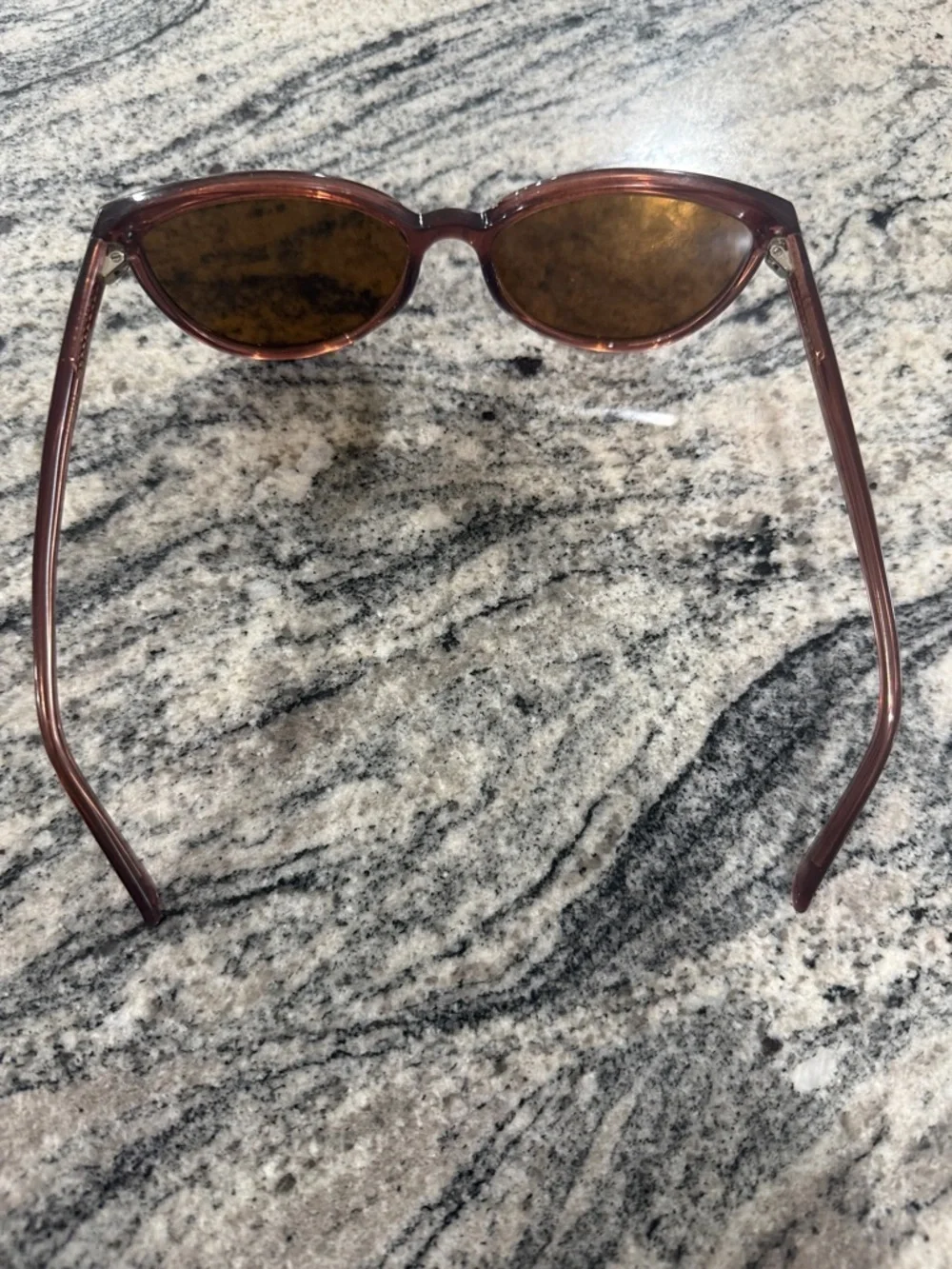 Amelia E Brown Cat-Eye Sunglasses - frames only (there is a prescription in them